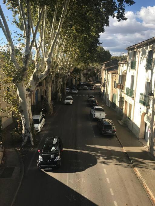 Historic French Townhouse Villa Saint-Thibery Ngoại thất bức ảnh